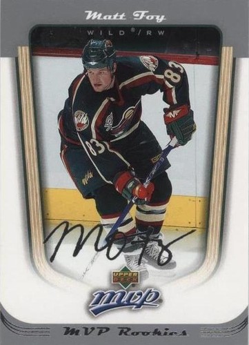 2005-06 Upper Deck MVP - Matt Foy #429