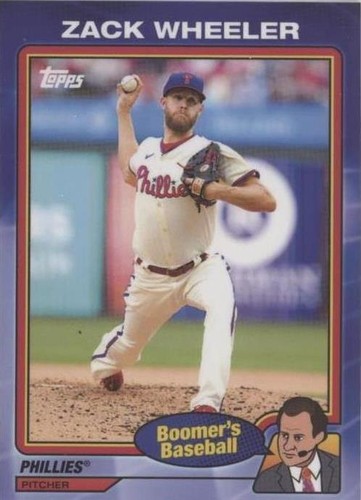 2024 Topps X Chris Berman Boomer's Baseball - Zack Wheeler #85