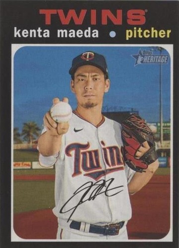 2020 Topps Heritage High Number - Kenta Maeda #538