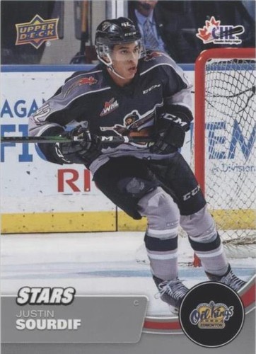 2021-22 Upper Deck CHL - Justin Sourdif #330