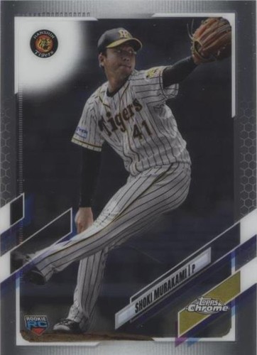2021 Topps Chrome NPB Shoki Murakami RC Hanshin Tigers #65