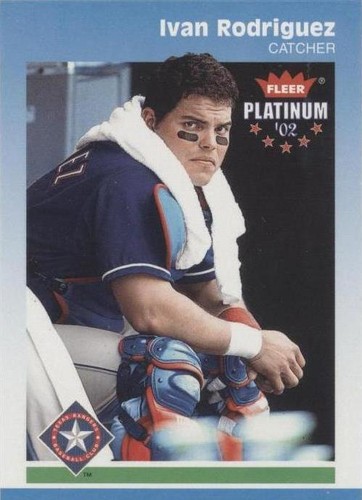 2002 Fleer Platinum - Ivan Rodriguez #144