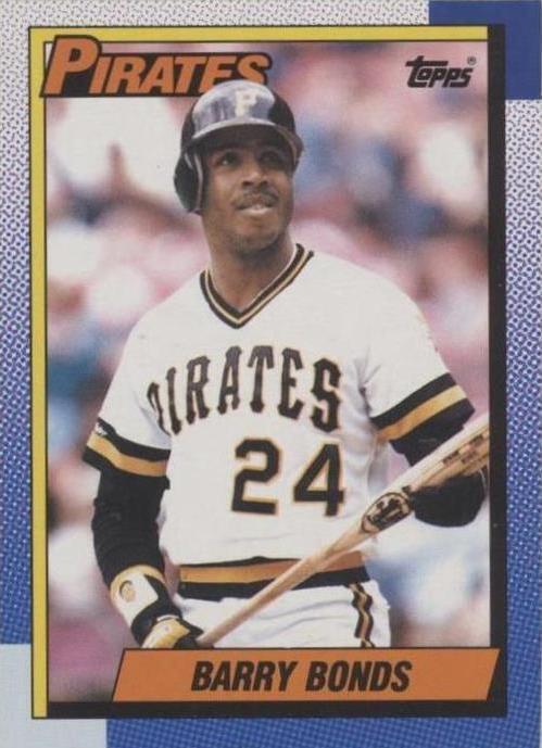Barry Bonds 1990 Season Baseball Sports Trading Cards