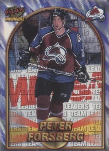 1997-98 Pacific Invincible - Peter Forsberg #216
