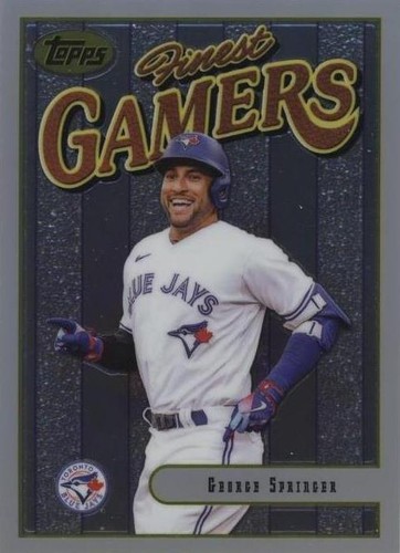 2023 Topps Finest Flashbacks - George Springer #130