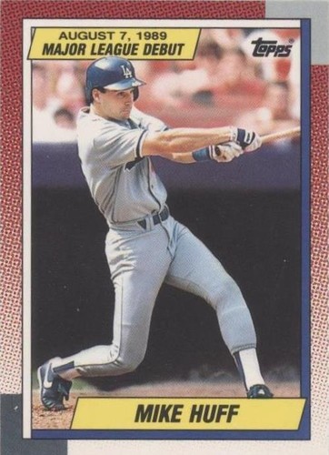 1989-90 Topps Major League Debut 1989 - Mike Huff #63