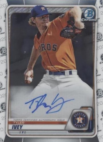 2020 Bowman Chrome - Tyler Ivey #CPA-TI