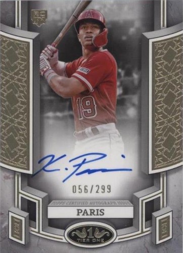 2024 Topps Tier One - Kyren Paris #BOA-KP