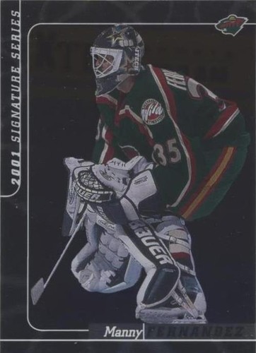 2000-01 In the Game Be A Player Signature Series - Manny Fernandez #57