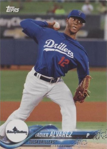 2018 Topps Pro Debut - Yadier Alvarez #58