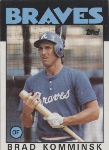 1986 Topps - Brad Komminsk #698