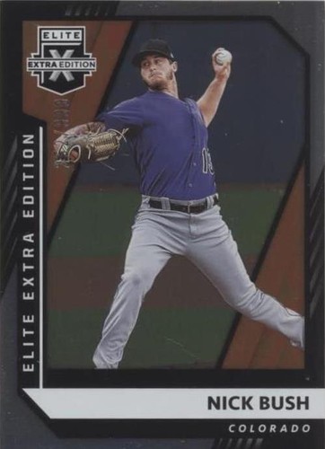 2021 Panini Elite Extra Edition - Nick Bush #166