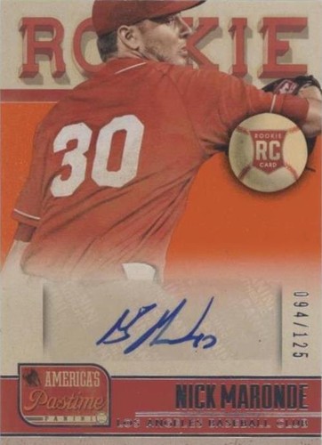 2013 Panini America's Pastime - Nick Maronde #270