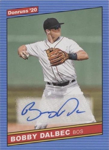 2020 Panini Donruss - Bobby Dalbec #86S-BD