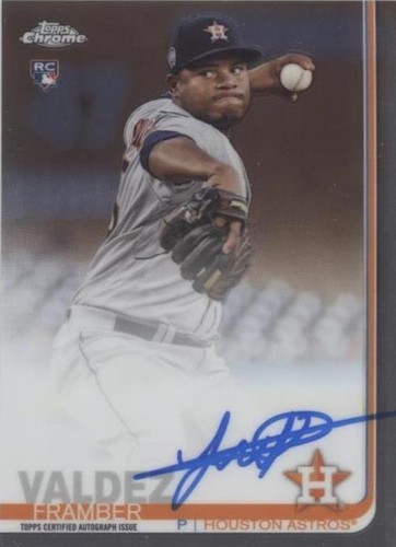 2019 Topps Chrome - Framber Valdez #RA-FV