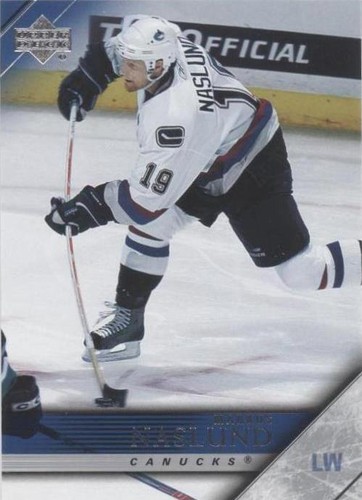 MARKUS NASLUND 2005-06 UPPER DECK ROOKIE UPDATE SP ICE 8X