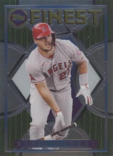 2022 Topps Finest Flashbacks - Mike Trout #42