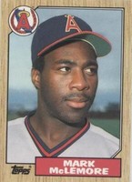 1987 Topps Traded - Mark McLemore #75T