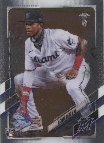 2021 Topps Chrome Ben Baller Edition - Lewin Diaz #83