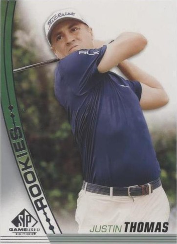 2021 SP Game Used - Justin Thomas #50