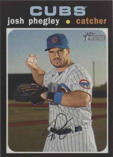 2020 Topps Heritage High Number - Josh Phegley #688