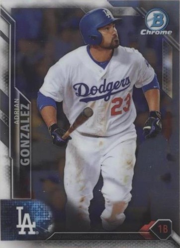 2016 Bowman Chrome - Adrian Gonzalez #76