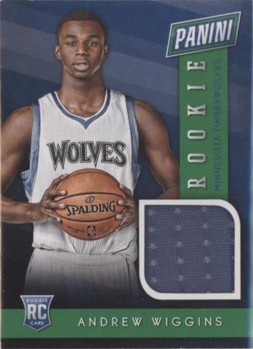 スポーツ選手 Panini Noir Andrew Wiggins RC patch auto スポーツ選手 Panini Noir Andrew Wiggins RC patch auto Andrew