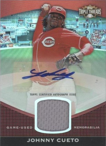 o340 未開封　アメティメット スターターセット 2016 Topps Triple Threads Amethyst /340 Johnny Cueto #77 | eBay
