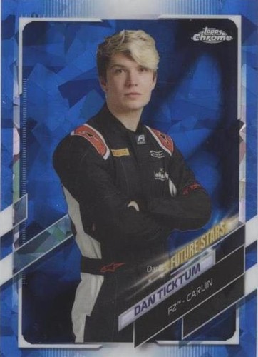 2021 Topps Chrome Sapphire Edition Formula 1 - Dan Ticktum #66