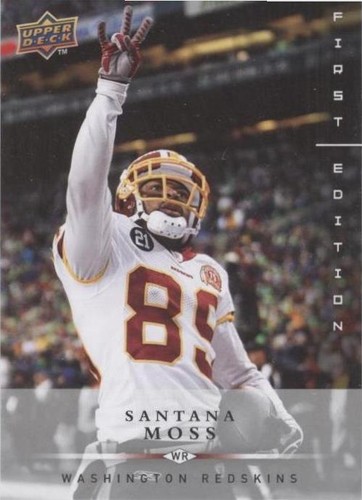 2008 Upper Deck First Edition Santana Moss #150