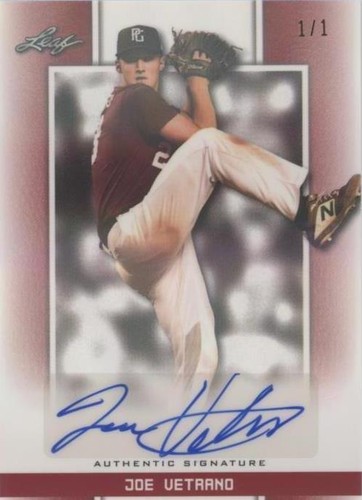 2019 Leaf Perfect Game National Showcase - Joe Vetrano #BA-JMV