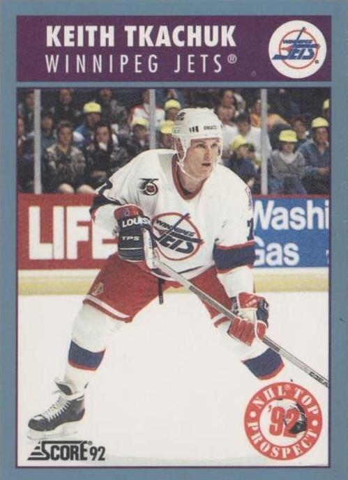 1992-93 Score Canadian - Keith Tkachuk #450