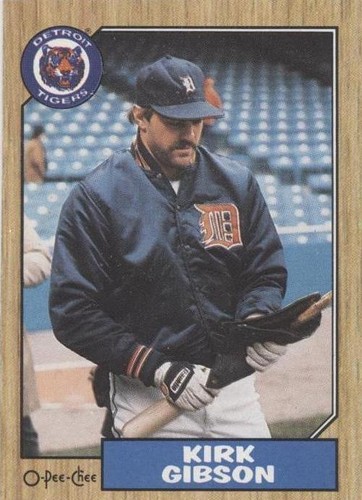 1987 O-Pee-Chee - Kirk Gibson #386