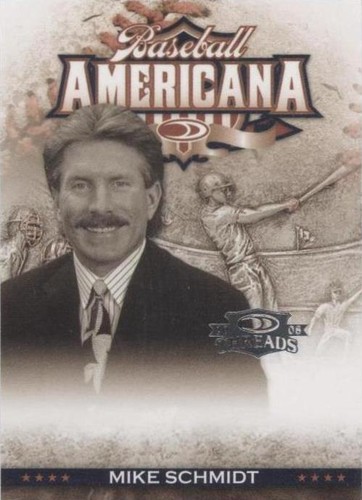 2008 Donruss Threads - Mike Schmidt #BA-10