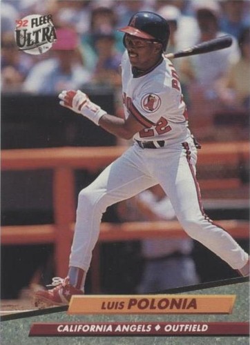 1992 Fleer Ultra - Luis Polonia #29