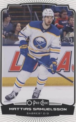 2022-23 O-Pee-Chee - Mattias Samuelsson #406