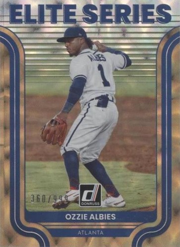2022 Panini Donruss - Ozzie Albies #ES-12