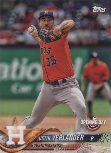 2018 Topps Opening Day - Justin Verlander #52