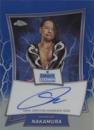 2025 Topps Chrome WWE - Shinsuke Nakamura #BBA-SHI