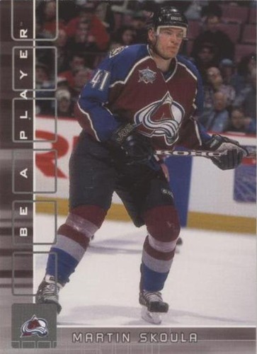 2001-02 In the Game Be A Player Memorabilia - Martin Skoula #283