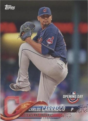 2018 Topps Opening Day - Carlos Carrasco #37