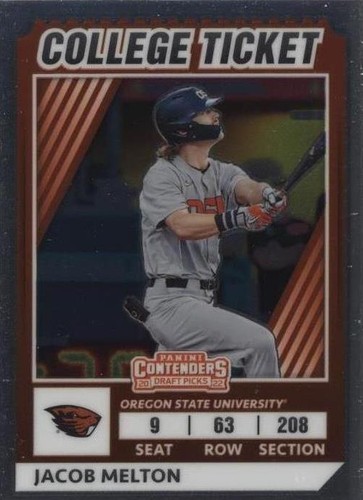 2022 Panini Elite Extra Edition - Jacob Melton #CTO-24