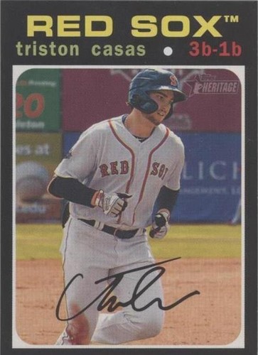 2020 Topps Heritage Minor League Edition - Triston Casas #130