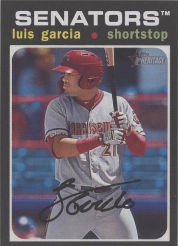 2020 Topps Heritage Minor League Edition - Luis Garcia #43