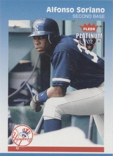 2002 Fleer Platinum - Alfonso Soriano #221