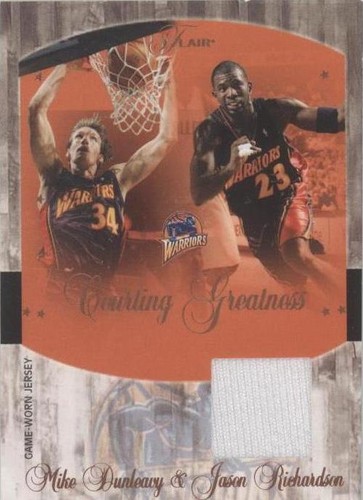2004-05 Flair - Mike Dunleavy Jr./Jason Richardson #CG-MD