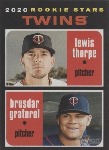 2020 Topps Heritage - Brusdar Graterol Lewis Thorpe #74