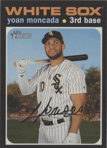 2020 Topps Heritage - Yoan Moncada #354