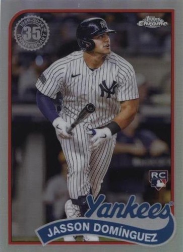 2024 Topps Chrome - Jasson Dominguez #89CB-12
