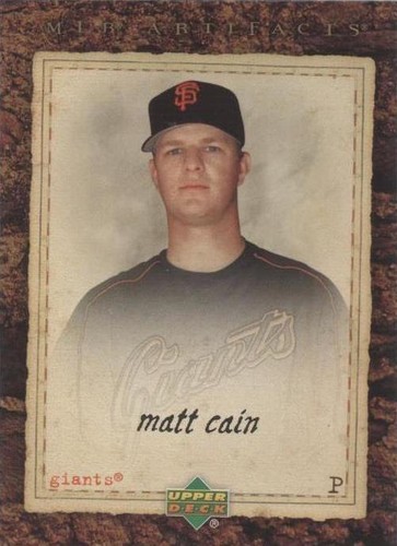 2007 Upper Deck Artifacts - Matt Cain #65